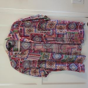 Forever 21 men's patchwork shirt